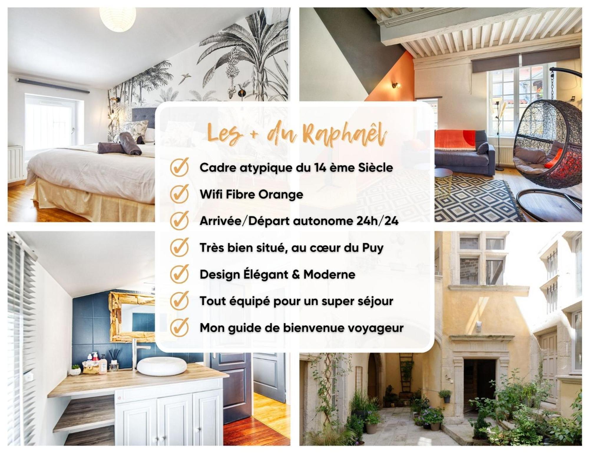 Le Raphael Centre Historique Apartment Le Puy-en-Velay ภายนอก รูปภาพ